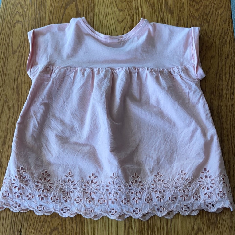 GAP Girls Light Pink Shirt Size L